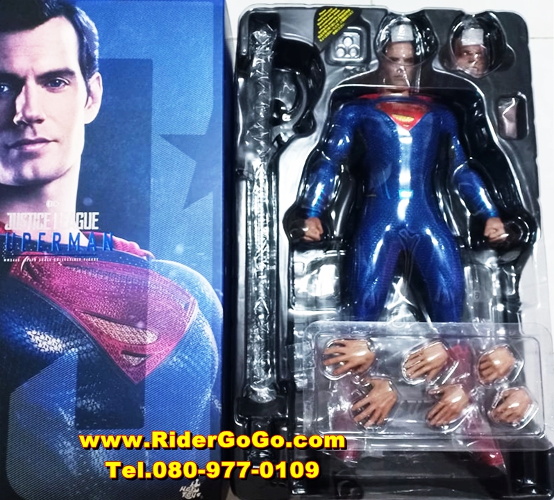 HOT TOYS Justice League Superman โมเดลซุปเปอร์แมน ภาคจัสติคลีก สภาพสวยใหม่ของแท้ รูปที่ 5