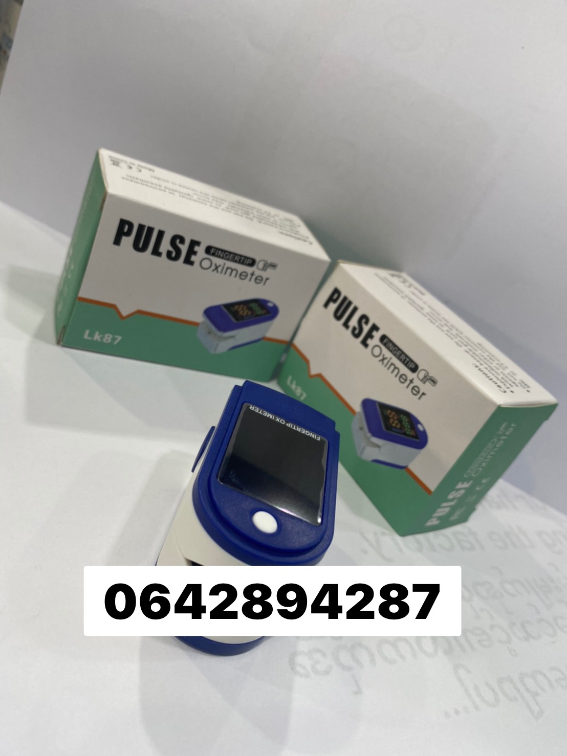 เครื่องวัดออกซิเจนปลายนิ้ว PULSE OXIMETERS LK87 รูปที่ 3