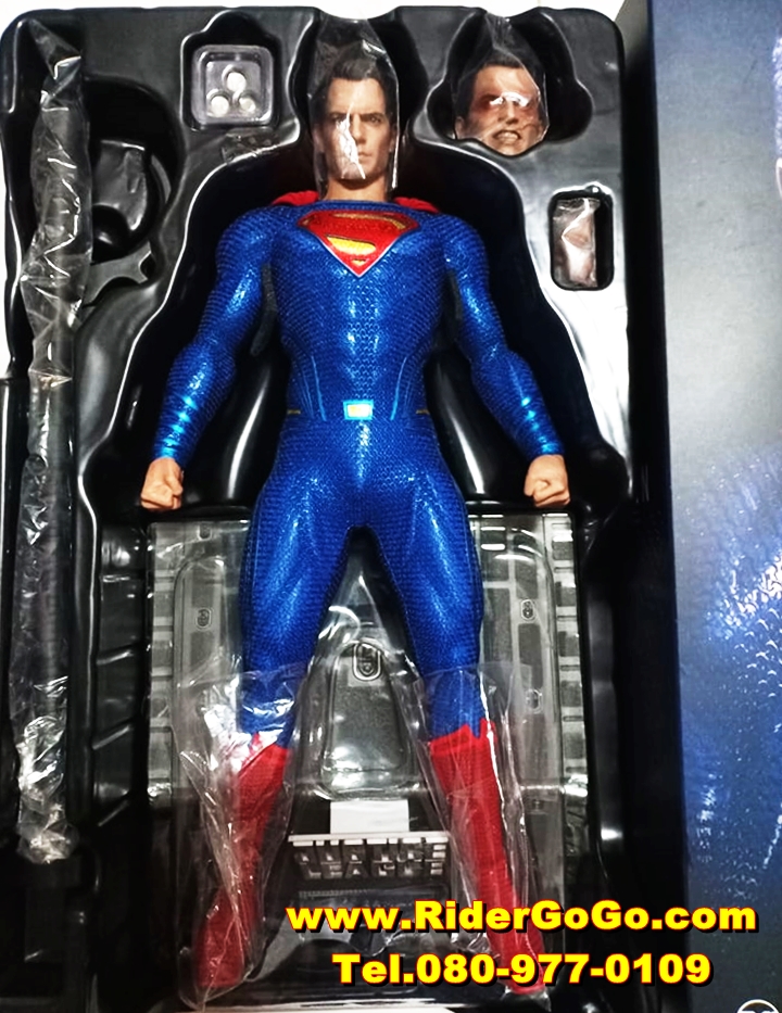HOT TOYS Justice League Superman โมเดลซุปเปอร์แมน ภาคจัสติคลีก สภาพสวยใหม่ของแท้ รูปที่ 6