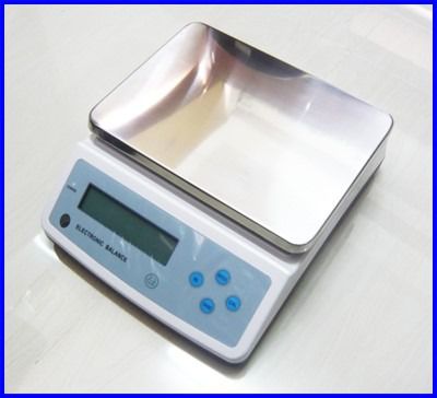 ตาชั่งดิจิตอล เครื่องชั่งตั้งโต๊ะ WANT Electronic-weighing scale 30kg ละเอียด1g มีแบตเตอรี่ชาร์ทได้ ต่อปริ้นเตอร์ได้ รูปที่ 1