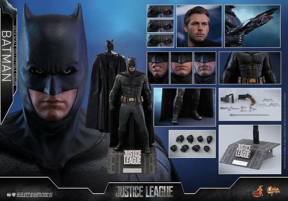 HOT TOYS Batman Justice League โมเดลแบทแมนภาคจัสติคลีก ของใหม่ของแท้ ไม่เปิดกล่อง รูปที่ 3