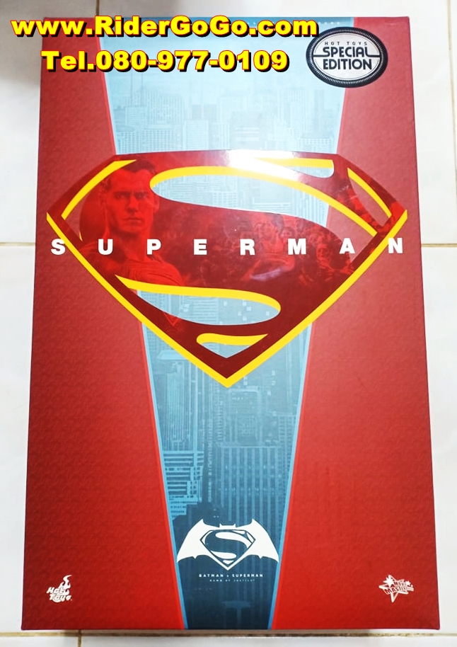 HOT TOYS Superman BVS Special Edition โมเดลซุปเปอร์แมน ภาคปะทะกับแบทแมน สภาพสวยของแท้ รูปที่ 5