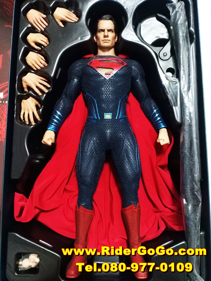 HOT TOYS Superman BVS Special Edition โมเดลซุปเปอร์แมน ภาคปะทะกับแบทแมน สภาพสวยของแท้ รูปที่ 6
