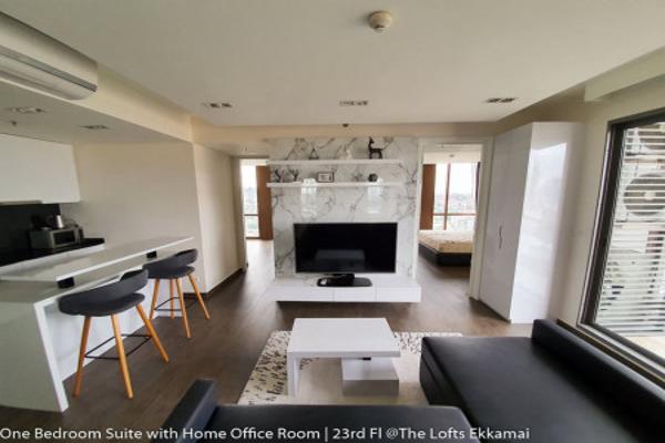 ขาย คอนโด The Lofts เอกมัย 75 ตรม. 1นอน 2 น้ำ 50000 บาทต่อเดือน รูปที่ 1