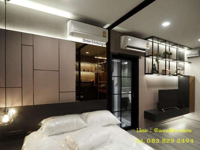 ให้เช่า คอนโด  The Politan Rive 30 ตร.ม. ห้องสวยมาก บิ้วอินทั้งห้อง 083-829-2494 รูปที่ 1