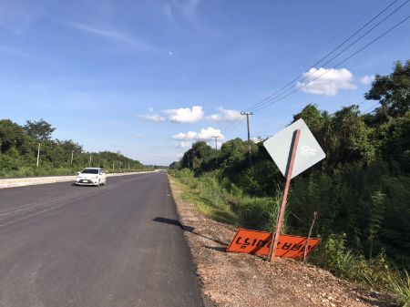 ขาย ที่ดิน แปลงใหญ่ ถนนชยางกูรเนื้อที่4แปลงติดกัน 112 ไร่ 200 ตร.วา ติดถนนสี่เลนหน้ากว้างประมาณ210ม. ลึกประมาณ 600 เมตร รูปที่ 3
