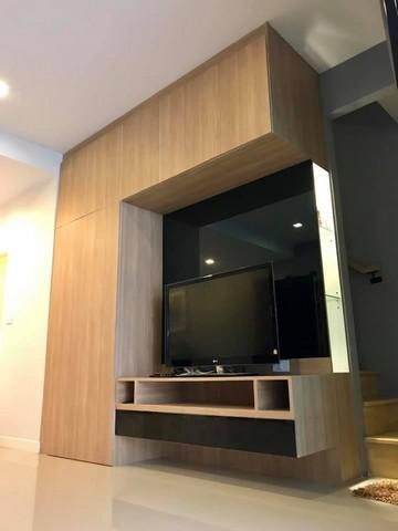 ให้เช่าทาวน์โฮม 3 ชั้น หมู่บ้านPlex บางนา fully furnished  ติดถนนบางนา-ตราด  รูปที่ 1