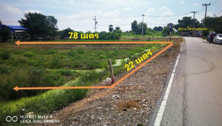 ขาย ที่ดิน ติดถนนคอนกรีต 6เมตร 1 ไร่ 29 ตร.วา บางหลวง เมืองปทุมธานี รูปที่ 3