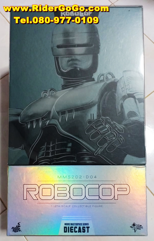HOT TOYS RoboCop Diecast MMS202D04 โมเดลตำรวจเหล็กโรโบคอป สภาพสวยของแท้ รูปที่ 1