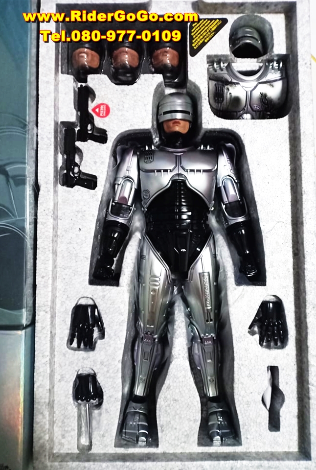 HOT TOYS RoboCop Diecast MMS202D04 โมเดลตำรวจเหล็กโรโบคอป สภาพสวยของแท้ รูปที่ 3