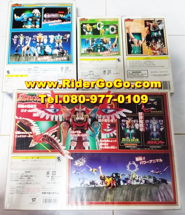 หุ่นยนต์จากขบวนการกาโอเรนเจอร์ กาโออิคารอส Gaoranger (DX Gao Icarus) สินค้าสภาพใหม่ของแท้Bandai ประเทศญี่ปุ่น รูปที่ 3
