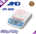 ตาชั่งดิจิตอล เครื่องชั่งแบบตั้งโต๊ะ 510g ละเอียด0.1g รุ่น HT-500 ยี่ห้อ AND  