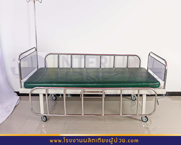 เตียงผู้ป่วย2ไก มือหมุน ราคาประหยัด  รุ่น PS01PP รูปที่ 4