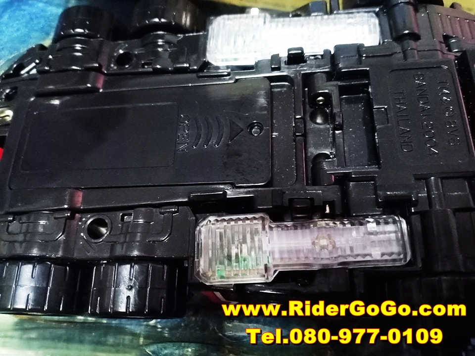 รถประจำตัวของเดกะเรด ขบวนการเดกะเรนเจอร์ แพทสไตรเกอร์ Dekaranger (DX PatStriker) ของใหม่ของแท้Bandai ประเทศญี่ปุ่น รูปที่ 4