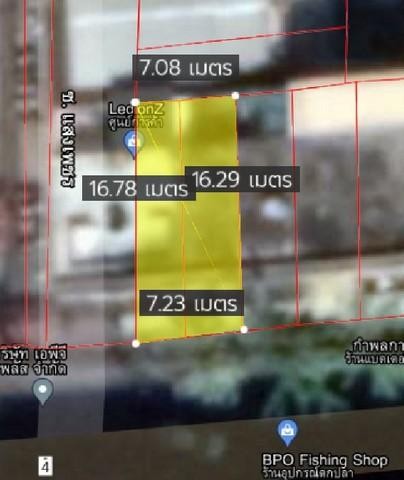 ขายอาคารพาณิชย์ 4.5 ชั้น 2 คูหาตึกหัวมุม ติดถนนเพชรเกษม 68 ใกล้ MRT สถานีบางแค 500 เมตร รูปที่ 1