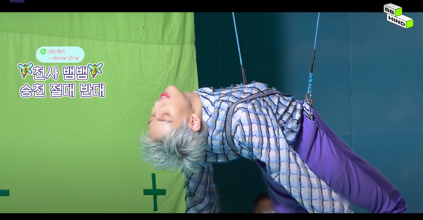 เบื้องหลังการถ่ายทำ MV.riBBon เพลง ของ BAMBAM  รูปที่ 4