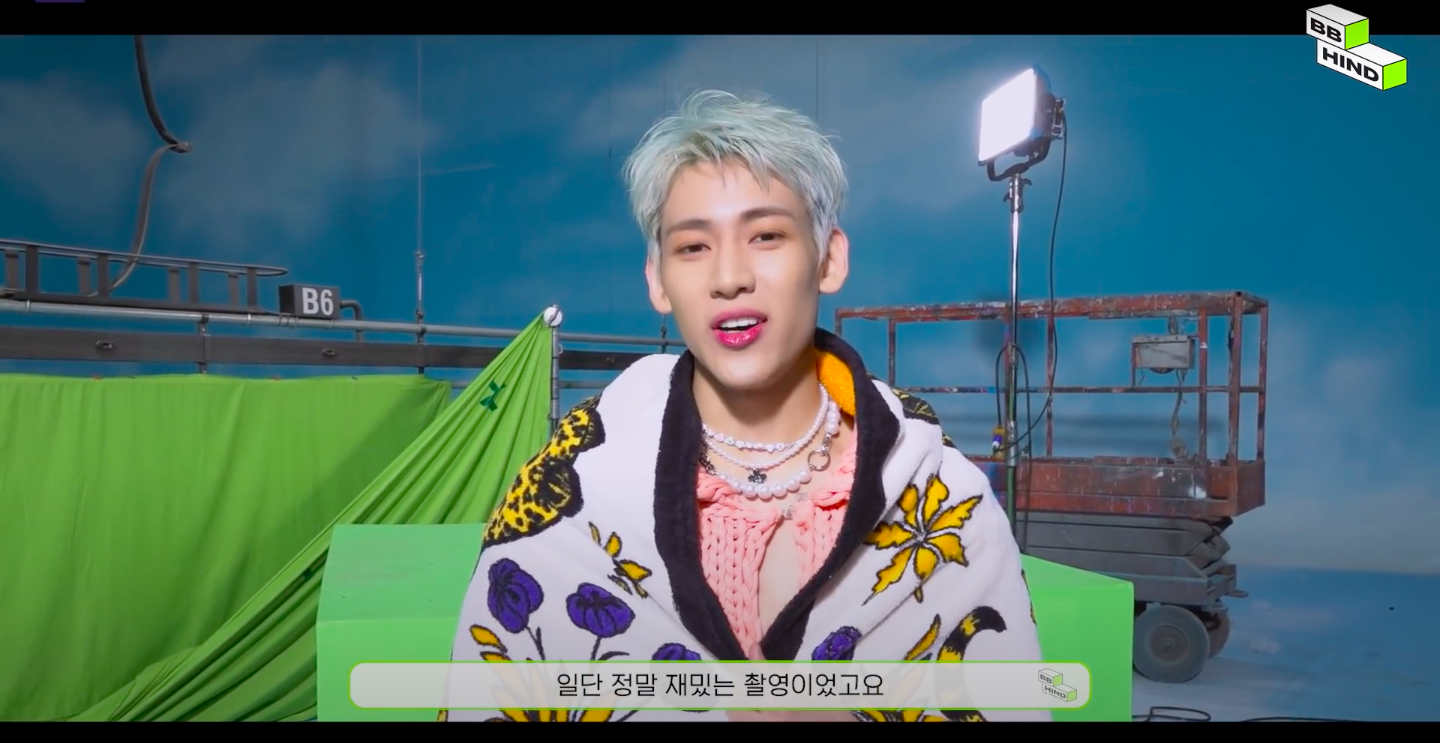 เบื้องหลังการถ่ายทำ MV.riBBon เพลง ของ BAMBAM  รูปที่ 5