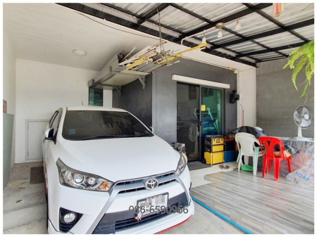 ขาย ทาวน์เฮ้าส์ 2ชั้น พฤกษา เพชรเกษม 63-วงแหวน 3ห้องนอน 2ห้องน้ำ ต่อเติมครัวและที่จอดรถเรียบร้อยแล้ว ใกล้ตลาดสดคลองขวาง บิ๊กซี เพชรเกษม รูปที่ 2