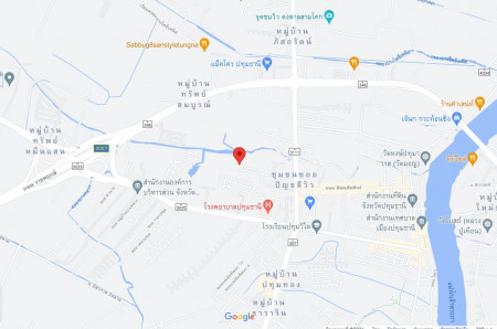 ขายที่ดินสี่เหลี่ยมสวย ปทุมธานี ใกล้โรงเรียน โรงพยาบาล ตลาด สวนสาธารณะ ขนาด 55 ตร.ว. หน้ากว้าง 10ม. ลึก 21ม. ทำเลเงียบสงบ อากาศดี ราคาถูกมาก รูปที่ 2