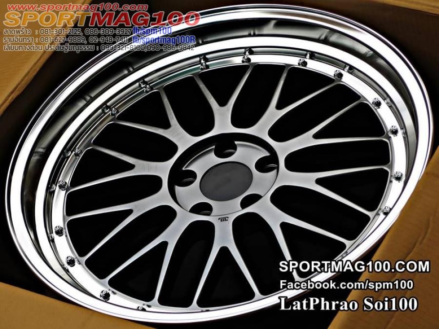 ล้อแม็กใหม่ BBS LMR สีไฮเปอร์แบล็คขอบเงา รูปที่ 1