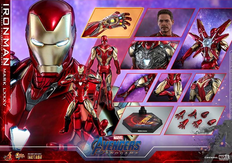 Hot Toys MMS528D30 Avengers: Endgame Iron Man Mark LXXXV Mark85 โมเดลไอออนแมน ภาคเอนเกม ของใหม่ของแท้ รูปที่ 3