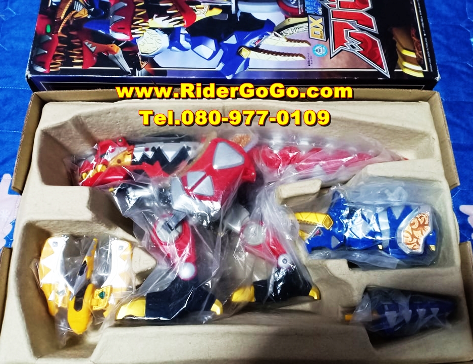 หุ่นยนต์ขบวนการอาบะเรนเจอร์ อาบะเรนโอ Abaranger (DX AbarenOh) สภาพสวยของแท้Bandai ประเทศญี่ปุ่น รูปที่ 3