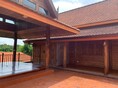 ขายบ้านไม้สักทรงไทย 2 ชั้น เป็นโครงสร้างคอนกรีตและไม้สัก อ.แม่ริม จ.เชียงใหม่ 