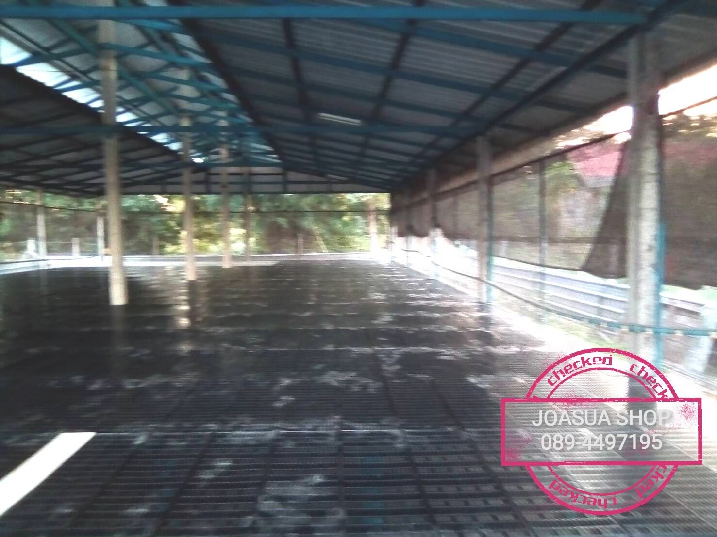 #แผ่นสแลตพลาสติกปูพื้นมาตรฐานรุ่นใหม่#  รูปที่ 6