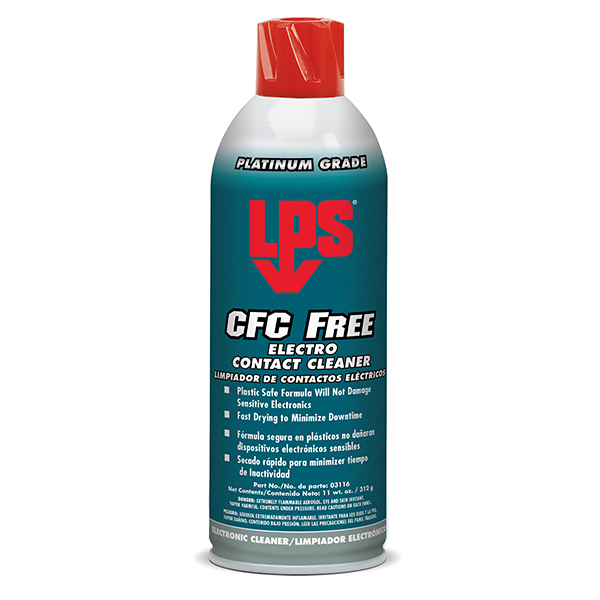 LPS CFC Free  สเปรย์ทำความสะอาดแผงวงจร LPS CFC Free Electro Contact Cleaner ทำความสะอาดอุปกรณ์อิเล็คทรอนิคส์ รูปที่ 1