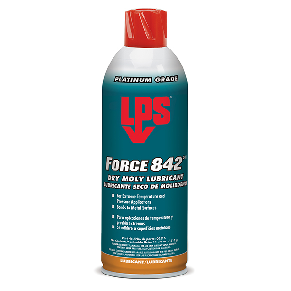 LPS Force 842 Dry Moly สเปรย์หล่อลื่นอป้องกันฝุ่น สิ่งสกปรก สเปรย์หล่อลื่นอผสมโมลิปดินั่ม (ชนิดฟิล์มแห้ง) รูปที่ 1