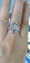 #แหวนเพชรแท้ทองแท้ #แหวนเพชรแต่งงาน #แหวนเพชรแท้หลุดจำนำ แหวนเพชรแท้ วงนี้เพชรรวม 1.20 กะรัต น้ำ 97 ค่ะ