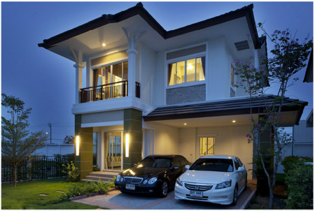 ขาย บ้านเดี่ยว ลัดดาวิลล์ ไพรเวท บ้านกล้วย-ไทรน้อย 280 ตรม. 70 ตร.วา บรรยากาศร่มรื่น หลังริม รูปที่ 3