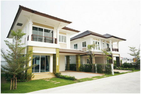 ขาย บ้านเดี่ยว ลัดดาวิลล์ ไพรเวท บ้านกล้วย-ไทรน้อย 280 ตรม. 70 ตร.วา บรรยากาศร่มรื่น หลังริม รูปที่ 2