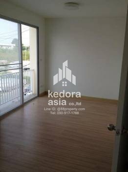 KDR-TH-158-Townhouse at THE CONNECT BERING STATION rental price 12,000. THB รูปที่ 1