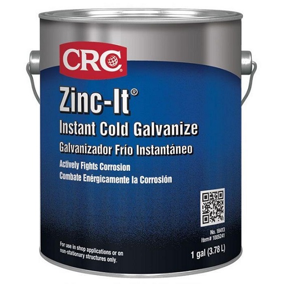 สเปรย์ป้องกันสนิมแบบกัลวาไนซ์  CRC Zinc It  สังกะสีเหลวเคลือบป้องกันสนิมแบบกัลวาไนซ์ สำหรับเคลือบเหล็ก เพื่อป้องกันสนิม  รูปที่ 3