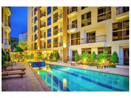 City garden Pratumnak pattaya 1 ห้องนอน ราคาพิเศษ แต่งครบพร้อมอยู่ รูปที่ 1