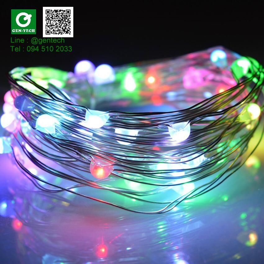 ไฟลวด 10m USB RGB 190   ราคาปกติ 190 บาท/ราคาส่ง 170 บาท รูปที่ 1