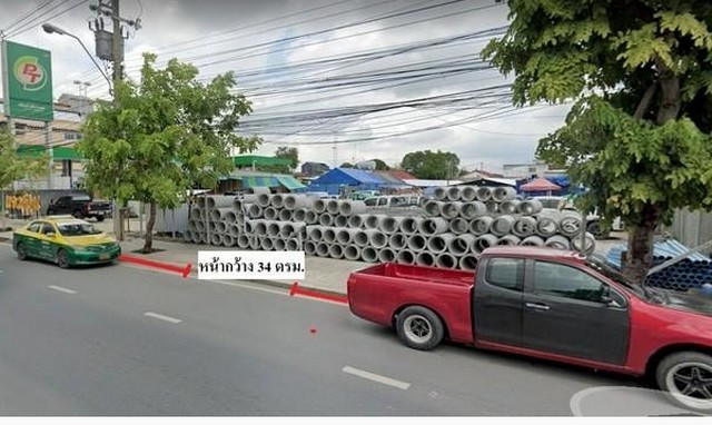 ให้เช่าที่ดิน2 ไร่ ติดถนน  เยื้อง รพ.สายไหม ติดกับปั้มน้ำมัน PT  รูปที่ 1