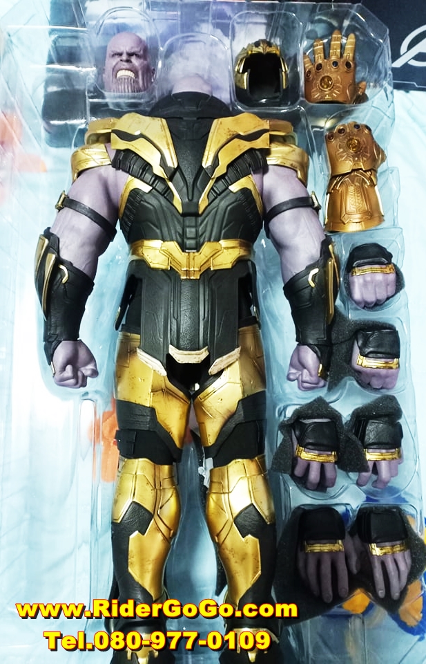 HOT TOYS Thanos MMS529 Avengers Endgame โมเดลธานอส ภาคเอนเกม สภาพดีสวยของครบ ของแท้ รูปที่ 4