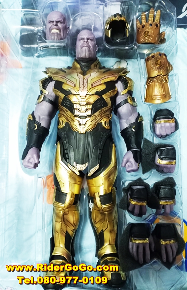 HOT TOYS Thanos MMS529 Avengers Endgame โมเดลธานอส ภาคเอนเกม สภาพดีสวยของครบ ของแท้ รูปที่ 5