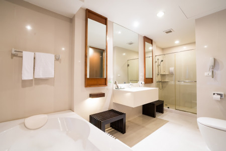 4 star hotel at Ratchada for rent, monthly rental for one bed room 80 sqm full service, rare price รูปที่ 7