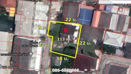 ขายที่ดินสวย ซอยประชาสงเคราะห์ 47 เนื้อที่ 113 ตรว อยู่ใจกลางเมืองแต่เงียบสงบ ใกล้ห้าง ตลาดห้วยขวาง MRT ออฟฟิศ ร้านอาหาร แหล่งช้อปปิ้งมากมาย รูปที่ 5