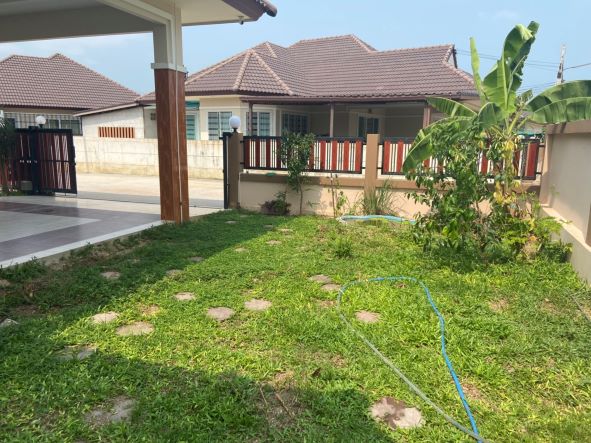 H00617 ขาย  บ้านเดี่ยว หมู่บ้านทรัพย์เจริญ มาบหว้า-หนองเกตุน้อย (แยกเคไลน์)​ ถนนสายมาบหว้า ซอย 7 ต.ตะเคียนเตี้ย อ.บางละมุง จ.ชลบุรี  รูปที่ 2