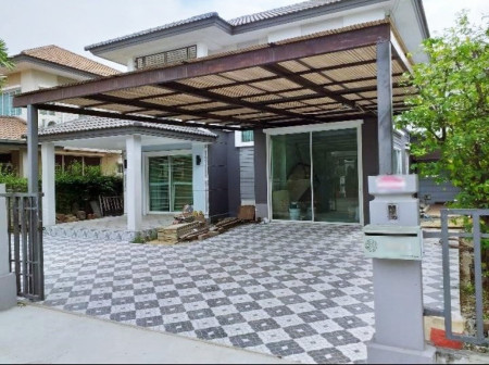 ขาย บ้านเดี่ยว พฤกษาวิลเลจ 29 (The Season) 145 ตรม. 54.5 ตร.วา ติดถนนเมน ต่อเติมเต็ม รูปที่ 3