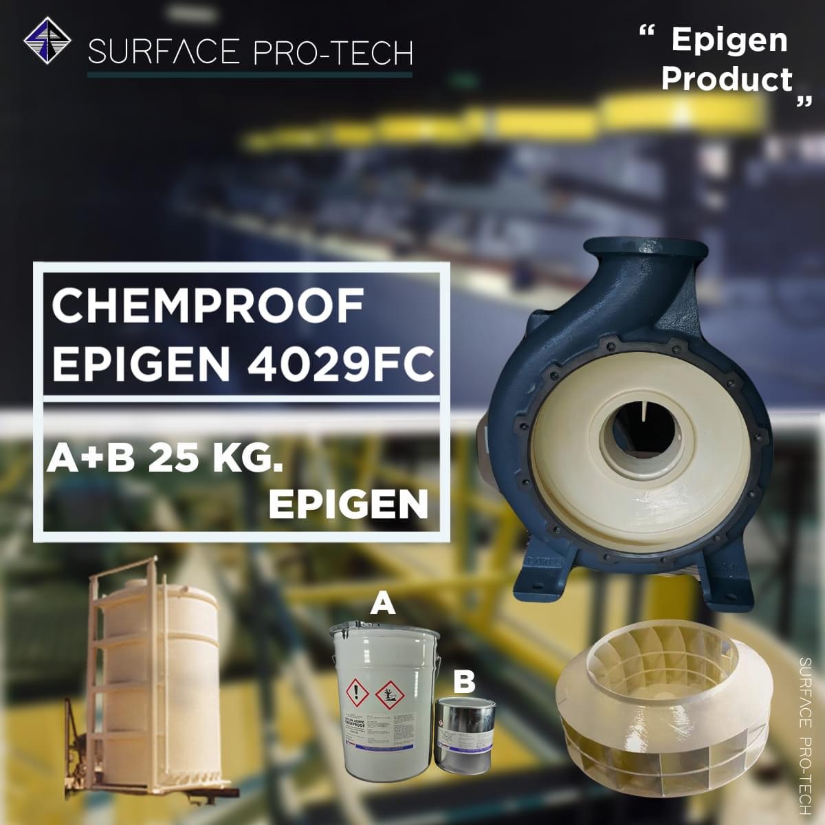 Epigen 4029 FC อีพ็อกซี่สำหรับเคลือบโลหะเพื่อป้องกันสนิม และสารเคมีกัดกร่อน รูปที่ 1