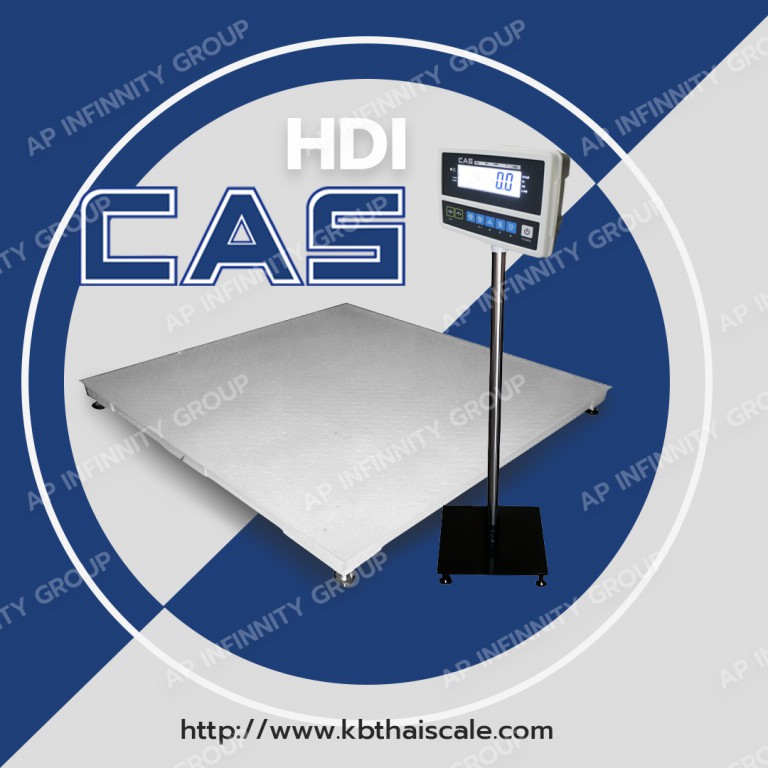  เครื่องชั่งดิจิตอลวางพื้นแท่นใหญ่ ยี่ห้อ CAS รุ่น HDI (MADE IN KOREA) รูปที่ 1