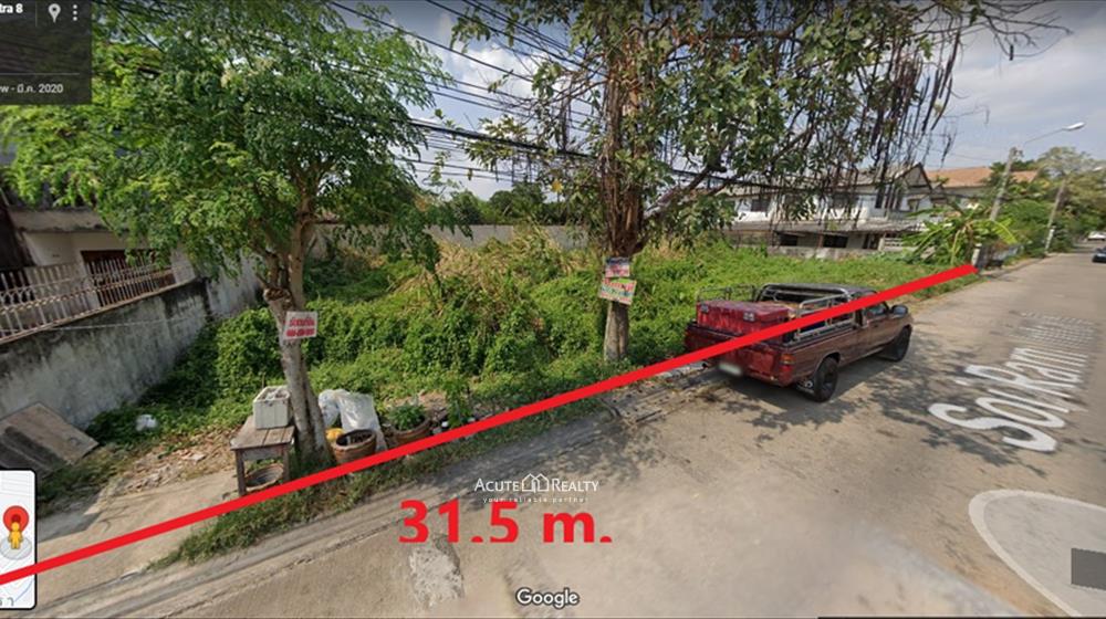 ขายที่ดินแปลงสวยในซอยรามอินทรา 8 แยก 6-2 ทำเลดี ใกล้สถานีรถไฟฟ้า MRT สายสีชมพู รูปที่ 1
