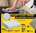 HYGEN Glass Microfiber  ผ้าไมโครไฟเบอร์เช็ดแก้ว เช็ดกระจก