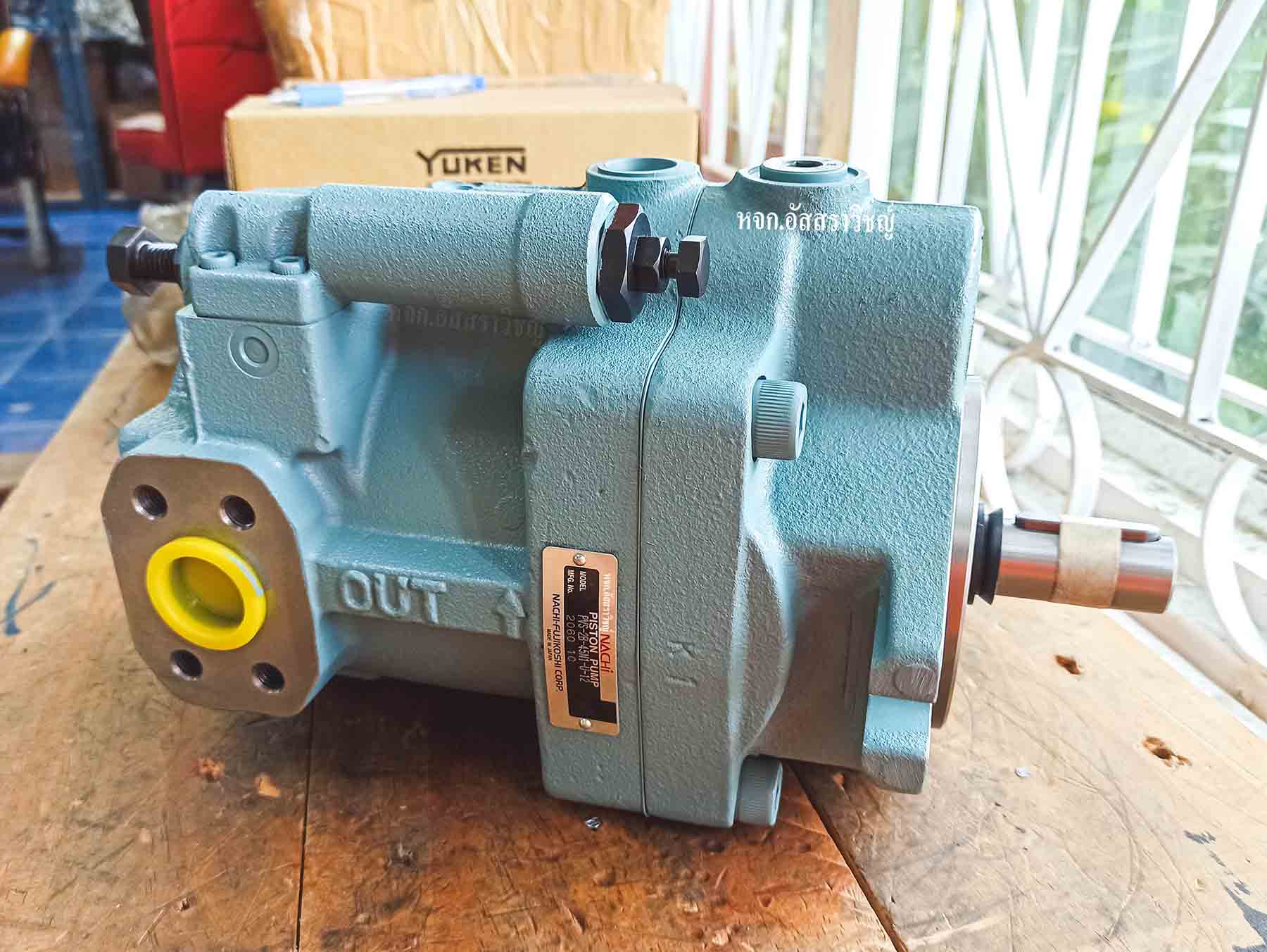 ปั้มนิ้วไฮดรอลิค (Hydraulic Piston Pump) Nachi Hydraulic รุ่น PVS Series รูปที่ 3