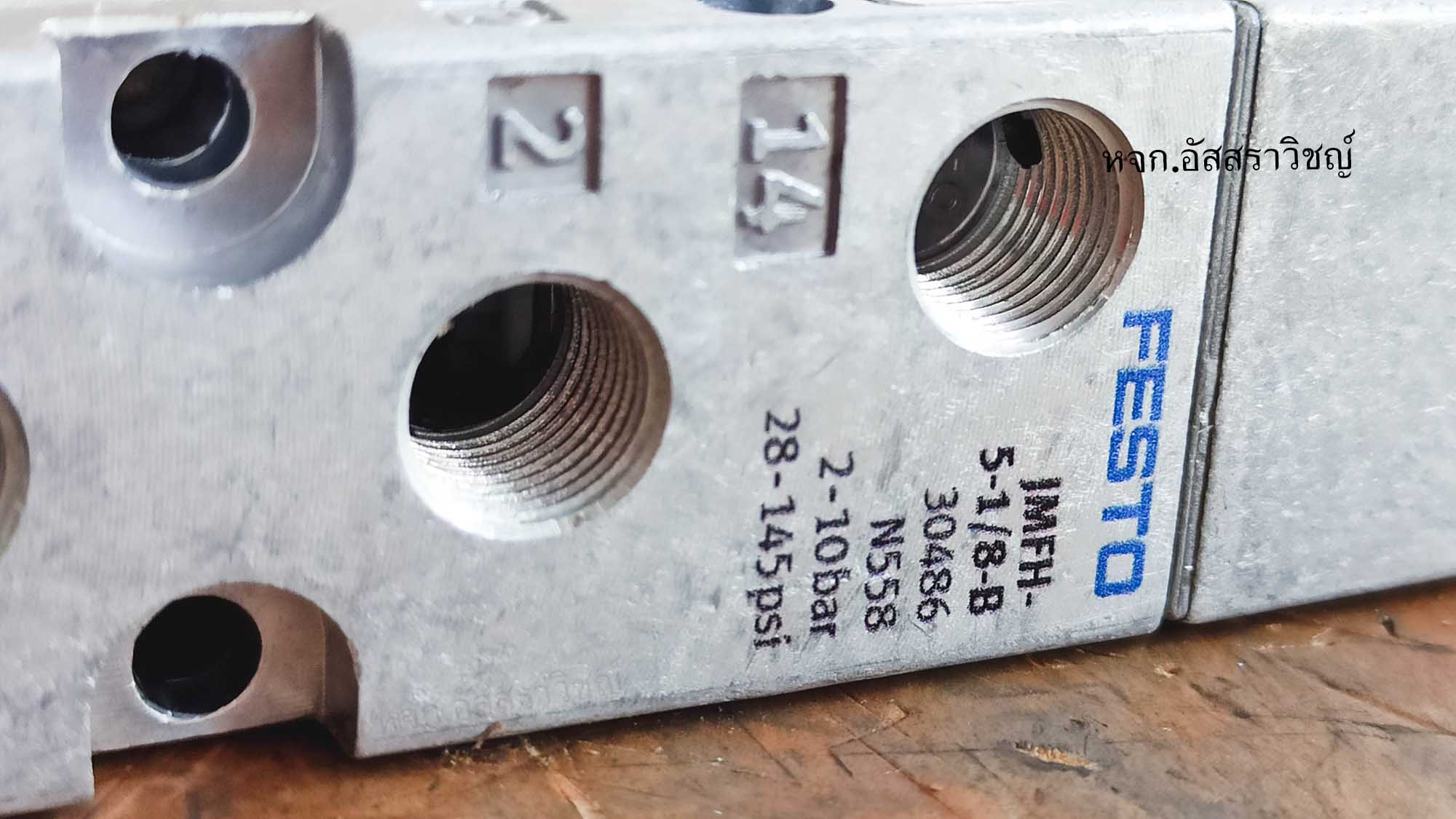 โซลินอยด์วาล์วลม (Air solenoid valve) JMFH-5-1/8-B FESTO รูปที่ 5